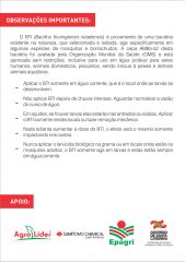 Agro Lder Ltda - Chapec/SC - Programa Estadual de Controle dos Borrachudos - 2017